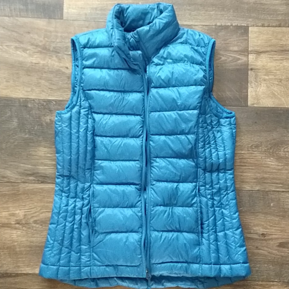 Weatherproof feather vest